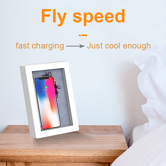 New private mould unique Photo Frame qi iphone 11 wireless charging LWS-6012